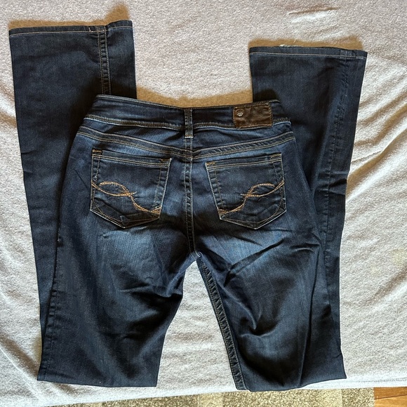 Vintage Silver Jeans Black Flare & Wide Leg Jeans - Picture 4 of 7